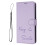 (Light Violet) Case For Infinix Note Edge Card Holder Wallet PU Leather FLIP COVER RFID Blocking 3