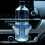 Car Cup Holder Vent Mount Rhinestone Green 7