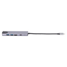 Docking Hub 5-in-1 Type-C to HDMI, USB3.0, Ethernet, 87W PD