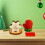 Caixa de presente com vela perfumada natalina, árvore de Natal, boneco de gengibre e decoração de vela perfumada. 5