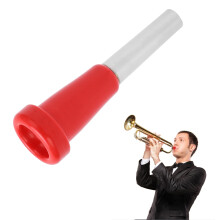 Red Metal-ABS Trumpet Mouthpiece for Students & Professionals