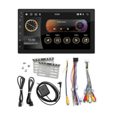 7 Tums 2+32G Pekskärmsradio för Bil IPS Android Auto Carplay Universal Stereo Multimedia Player Trådlös,,GPS