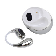 KI Wireless Übersetzer-Ohrhörer Bluetooth 5.4 144 Sprachen Weiß