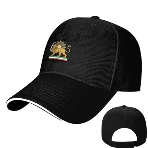 Women's Adjustable Lion Print Baseball Hat 1