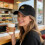 Women's Adjustable Lion Print Baseball Hat 8