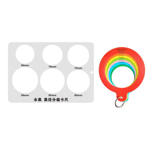 Fruit Measurement Rings Citrus Sizing Measure Tool Professional Convenient Fruit 1