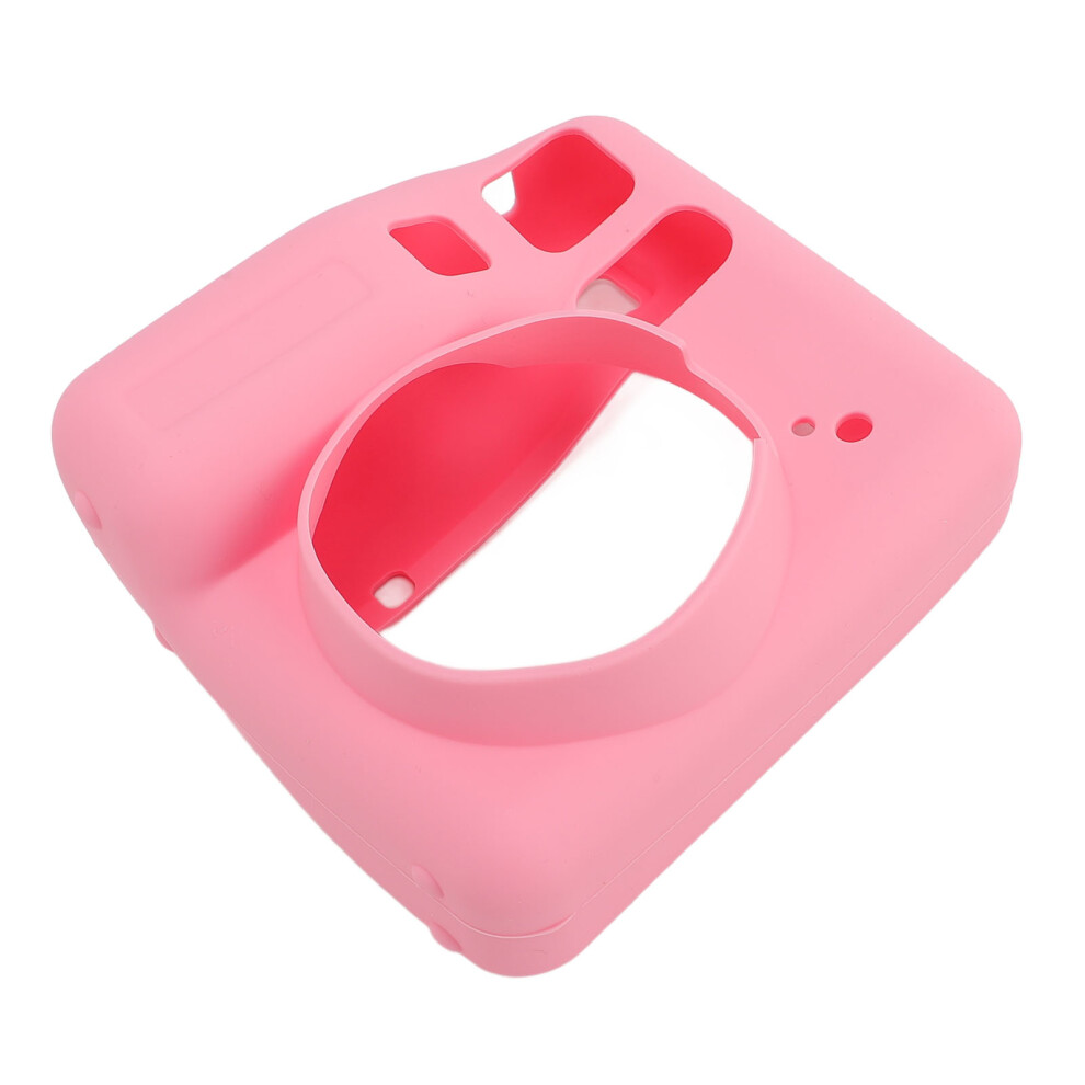 Silicone Protective Case For Se Instant Camera, Fall Resistant Pink 7901391899019