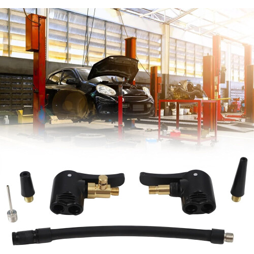 Tyre Valve Adapter Kit 16cm Quick Inflation Chuck 1