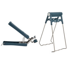 Stainless Steel Silicone Plate Lifter, Anti-Scald Dish Clamp, Easy Storage