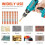 10pcs 6mm Ultimate Drill Bits High Hardness Wear-resistant 8