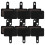 Bike Disc Brake Pads Black 6 Sets 4