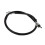 Motorcycle Speedometer Odometer Cable 60cm Black 2