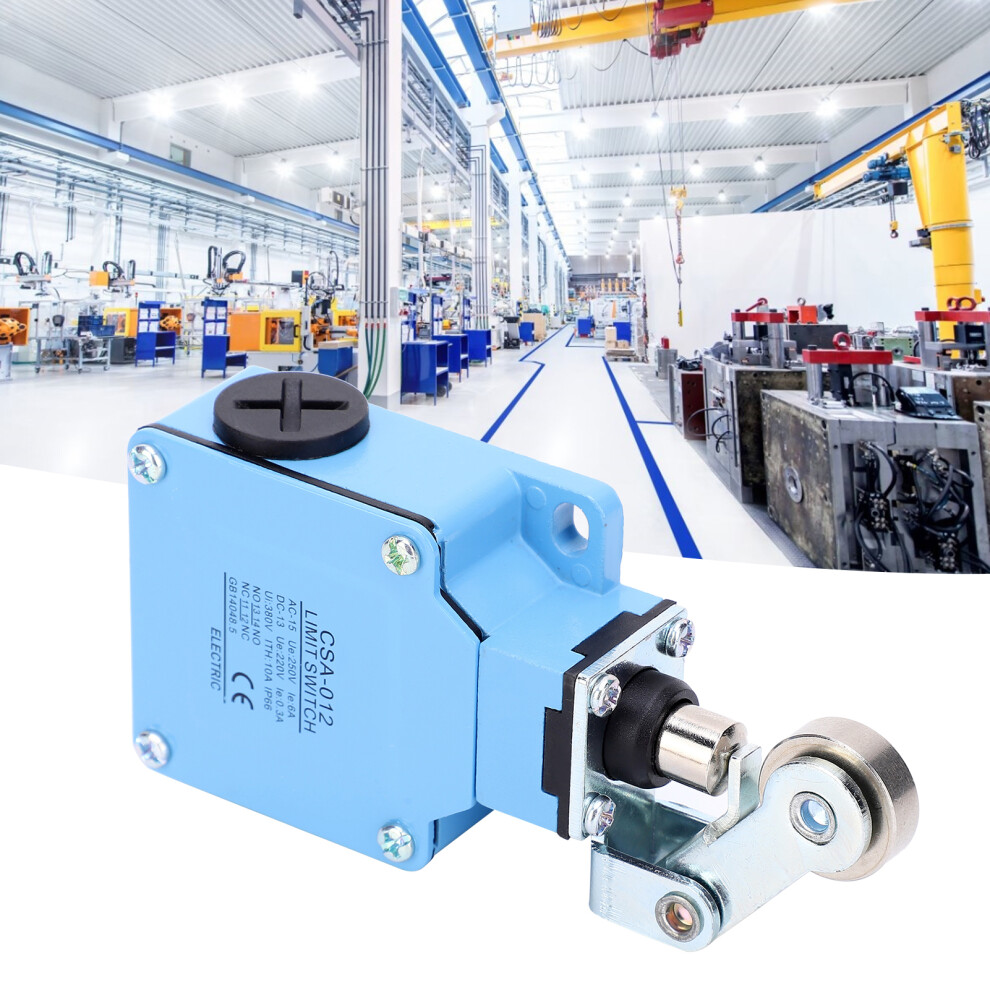 Csa-012 Limit Switch, Steel+Plastic, Ip66, 250V 6A, Adjustable Arm 7681391585326