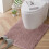 U-Shaped Bathroom Rug Soft Fuzzy Non-Slip 1 Pack 4