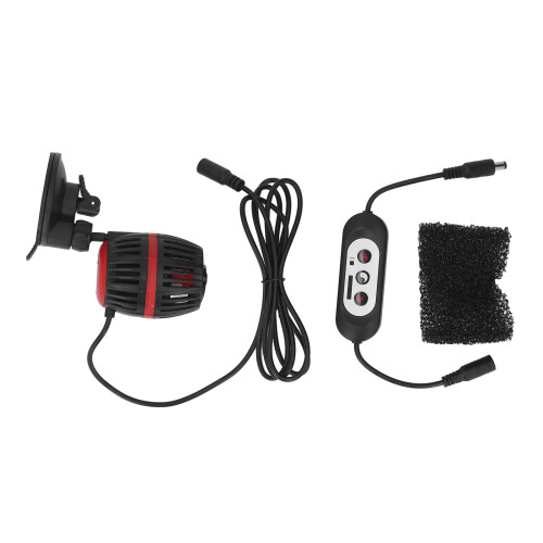 Submersible Fish Tank Pump Variable Frequency Circulation Wave Maker Black 2