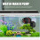 Submersible Fish Tank Pump Variable Frequency Circulation Wave Maker Black 4