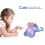 LED Glow Bunny Plush Night Light 14 Inch Multicolor 6