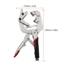 Steel C Shape Welding Clamps with Adjustable Pipe Pliers for Pipe Fabrication
