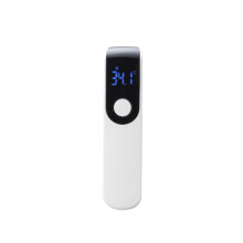 IR-FM01 Non-Contact Infrared Forehead Thermometer 4.72*0.79in Portable, Black/White