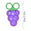 Fruit-Shaped Scissors Set with Protective Cover, 4-Piece 3