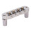 Gitarre Roller-Sattelbrücke Silber 4-Saiter Bass 7