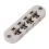 Gitarre Roller-Sattelbrücke Silber 4-Saiter Bass 12