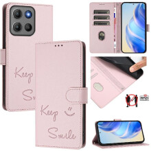 () Case For Motorola Moto G17 Power RFID Blocking Card Holder Wallet FLIP COVER PU Leather