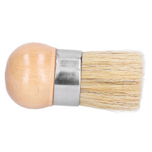 2-Inch Round Head Brush for Painting & Home Decor, Wooden Handle