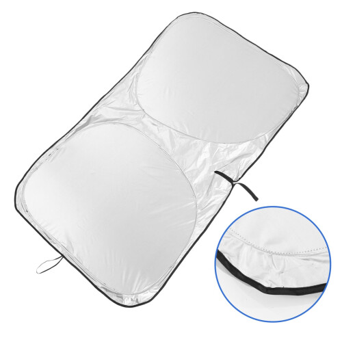 Car Windshield Sun Shade Heat Reduction and UV Protection Shield for Front Windshield Universal Fit Foldable 1