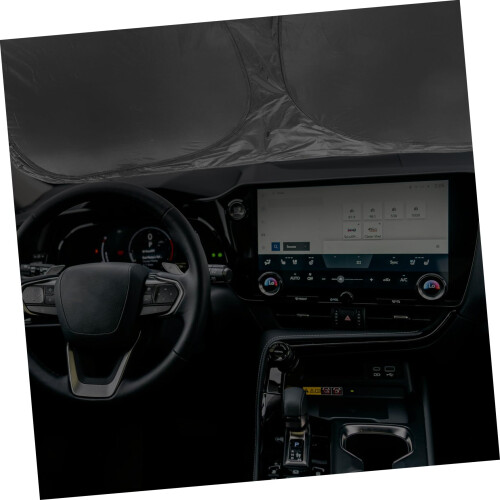 Car Windshield Sun Shade Heat Reduction and UV Protection Shield for Front Windshield Universal Fit Foldable 2