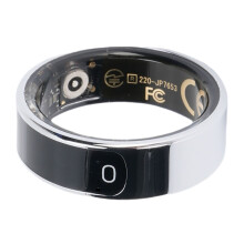 Intelligenter Ring Fitness-Tracker Silbergrau 8 (18,2 mm Innendurchmesser, 57 mm Umfang) Touchscreen Wasserdicht