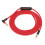 Replacement Audio Cable with Microphone 1.4m Black Red for Headphones 13