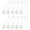 10PCS Queen Bee Catcher Pipe - Clear Beekeeping Tool, 15.5 x 3.5 cm 4