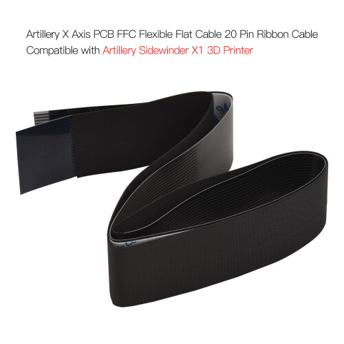 Artillery Sidewinder X1 20 Pin FFC Flat Ribbon Cable for X Axis PCB Replacement 1