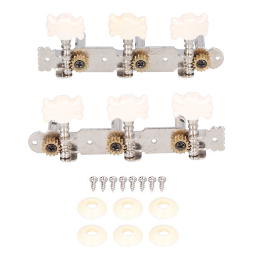 Chrome Guitar Tuning Pegs 3x3 1