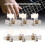 Chrome Guitar Tuning Pegs 3x3 10