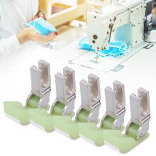 5 Pcs Sewing Machine Presser Foot Kit – Flat Car Cotton Stainless Steel