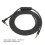 Replacement Audio Cable with Microphone, 1.4m, Black 3
