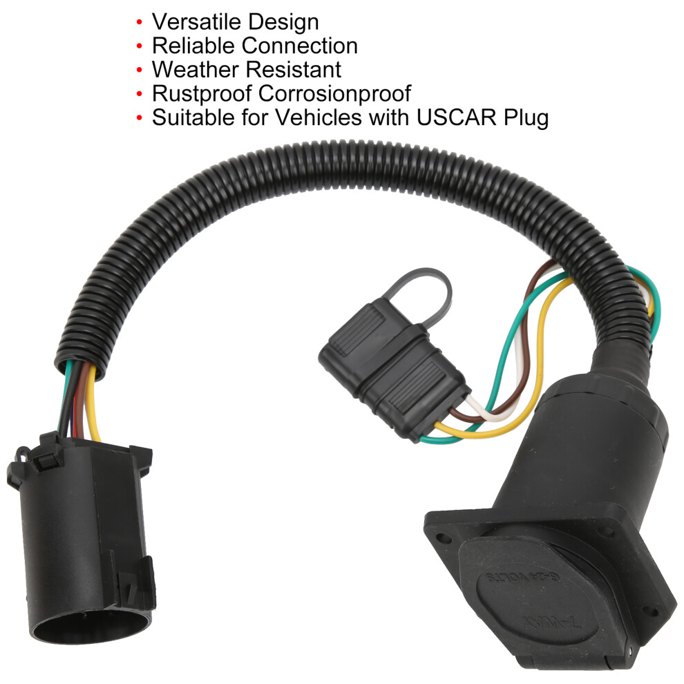 7 Pin 4 Pin Trailer Wiring Harness Uscar 7055741773464