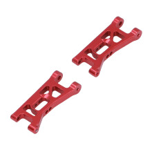 2 Stück Aluminium RC-Vorneunterbodenaufhängung für 1/24 Auto Rot