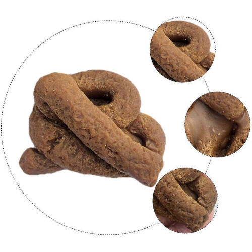 Παιχνίδι Poo Simulation Poo Prank Trick Prop Ανθεκτικό 5 τεμάχια καφέ 2
