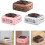 Φορητό CD Player με Bluetooth και ηχείο FM Radio, ροζ Vintage Design, πλούσιος ήχος 4
