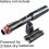 2Pcs UV flashlight UV flashlight pen light detector 395nm UV flashlight LED pen light 3