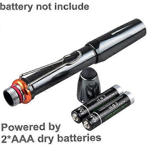 2Pcs UV flashlight UV flashlight pen light detector 395nm UV flashlight LED pen light 2