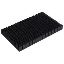 Aluminum Black Heat Board for Power Supply Compact 130x90x25mm Radiator