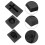 Graphite Casting Mold Set, 3 Pcs Skull, Heart Casting Ingot Mold, Metal Refining Scrap Mold For S 5