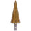 High Speed Steel Step Drill Bit 1/4in Triangular Handle, Ti Coated 2