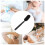 Back Scrubber with Retractable Long Handle, DoubleSided Silicone Body Brush for Shower Cleaning 3