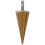 High Speed Steel Step Drill Bit 1/4in Triangular Handle, Ti Coated 15
