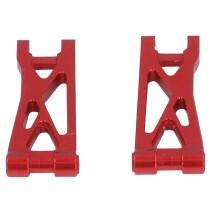 Rote Alloy 1/24 RC Auto Hintere Untere Lenkerung Upgrade-Teile, 2 Stück